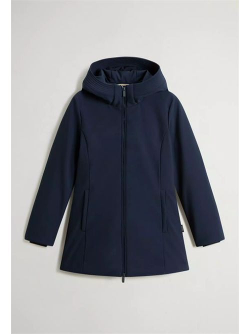 NEW FIRTH DOWN PARKA WOOLRICH | CFWWOU2045FRUT34963989 MELTON BLUE